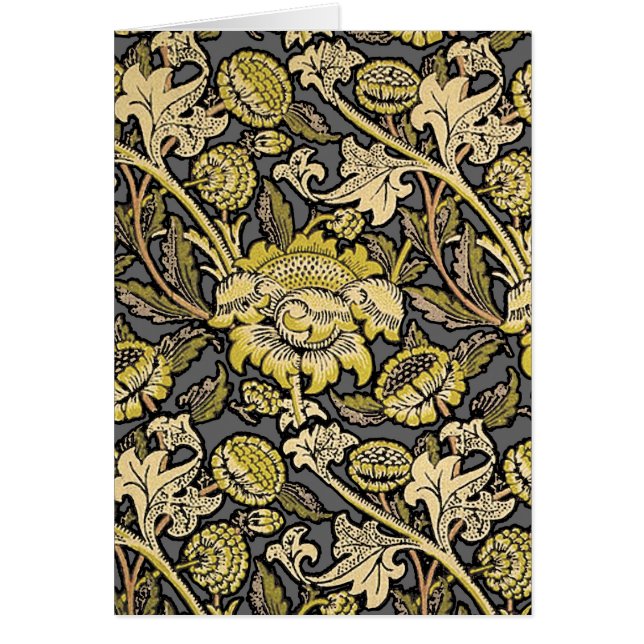 William Morris Wey Floral Wallpaper (Voorkant)