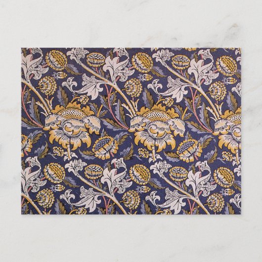 William Morris Wey Floral Wallpaper Briefkaart (Voorkant)