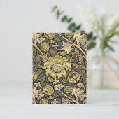 William Morris Wey Floral Wallpaper Briefkaart (Staand voorkant)