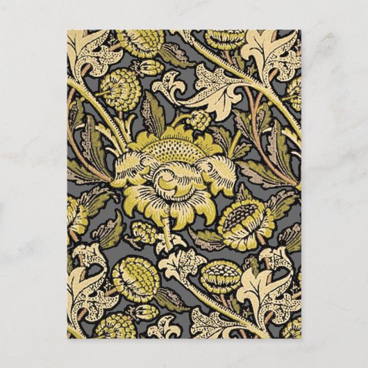 William Morris Wey Floral Wallpaper Briefkaart (Voorkant)