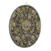 William Morris Wey Floral Wallpaper Dartbord (Voorkant Links)