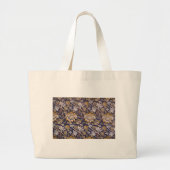 William Morris Wey Floral Wallpaper Grote Tote Bag (Voorkant)