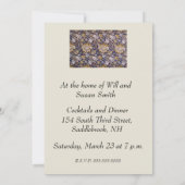 William Morris Wey Floral Wallpaper Kaart (Achterkant)