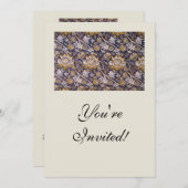 William Morris Wey Floral Wallpaper Kaart (Voorkant / Achterkant)