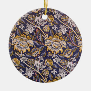 William Morris Wey Floral Wallpaper Keramisch Ornament