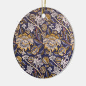 William Morris Wey Floral Wallpaper Keramisch Ornament (Links)