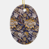 William Morris Wey Floral Wallpaper Keramisch Ornament (Achterkant)