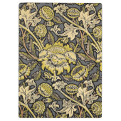 William Morris Wey Floral Wallpaper Klembord (Achterkant)