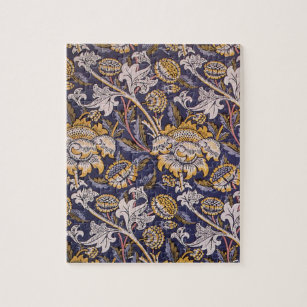 William Morris Wey Floral Wallpaper Legpuzzel