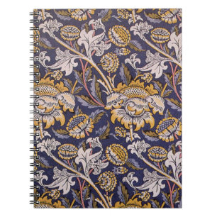William Morris Wey Floral Wallpaper Notitieboek