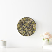 William Morris Wey Floral Wallpaper Ronde Klok (Huis)