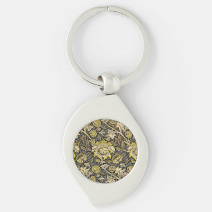 William Morris Wey Floral Wallpaper Sleutelhanger