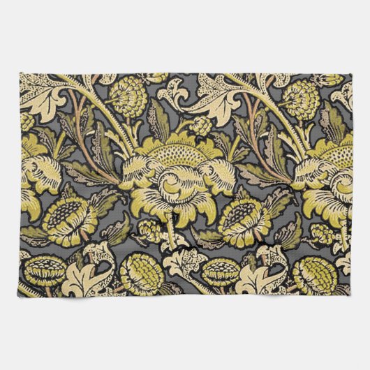 William Morris Wey Floral Wallpaper Theedoek (Horizontaal)