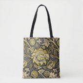 William Morris Wey Floral Wallpaper Tote Bag (Voorkant)