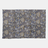  William Morris Wey Pattern Blue Achtergrond Theedoek (Horizontaal)
