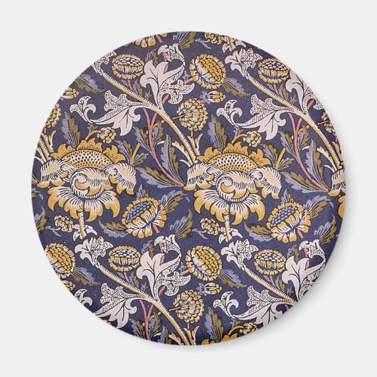William Morris Wey Wallpaper Floral Magneet (Voorkant)