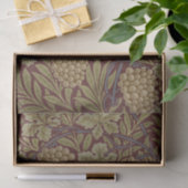 William Morris Wijnstok Druivenrood Groene Kunst Tissuepapier (Geschenk)