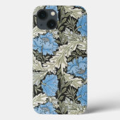 William Morris Wild Blue Poppies Case-Mate iPhone Case (Achterkant)