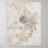 William Morris, Wild Tulip 1884 Poster (Voorkant)