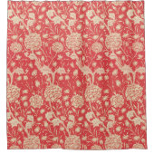 William Morris "Wild Tulip" 1. Douchegordijn (Voorkant)