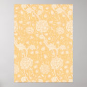 William Morris Wild Tulip Art and Crafts Print (Voorkant)