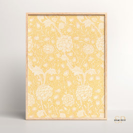 William Morris Wild Tulip Art and Crafts Print