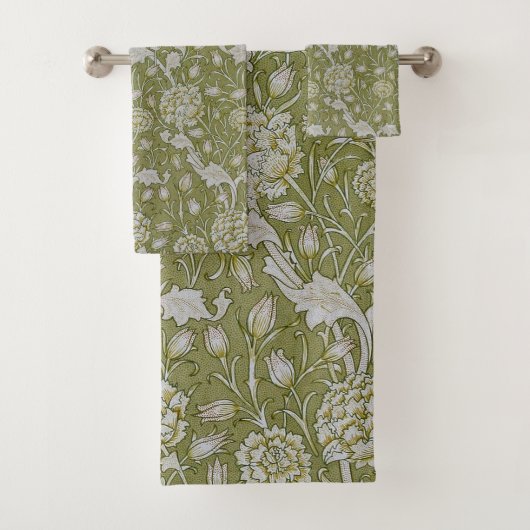 William Morris Wild Tulip Bad Handdoek (Insitu)