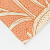 William Morris Wild Tulip beroemd patroon Fleece Deken (Hoek)