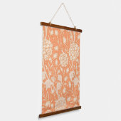 William Morris Wild Tulip beroemd patroon Hangend Wandkleed (Gebogen)