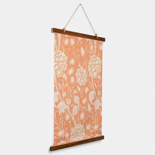 William Morris Wild Tulip beroemd patroon Hangend Wandkleed (Gebogen)