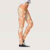 William Morris Wild Tulip beroemd patroon Leggings (Rechts)