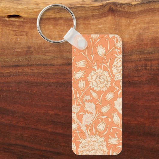 William Morris Wild Tulip beroemd patroon Sleutelhanger (Voorkant)