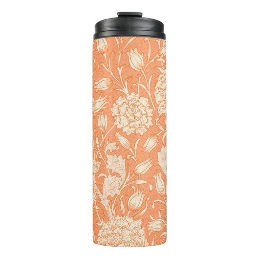 William Morris Wild Tulip beroemd patroon Thermosbeker (Voorkant)