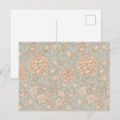 William Morris Wild Tulip Bloemen Ontwerp Briefkaart (Voorkant / Achterkant)