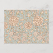 William Morris Wild Tulip Bloemen Ontwerp Briefkaart (Voorkant)