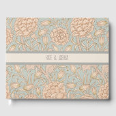 William Morris Wild Tulip Bloemen Ontwerp Gastenboek (Voorkant)