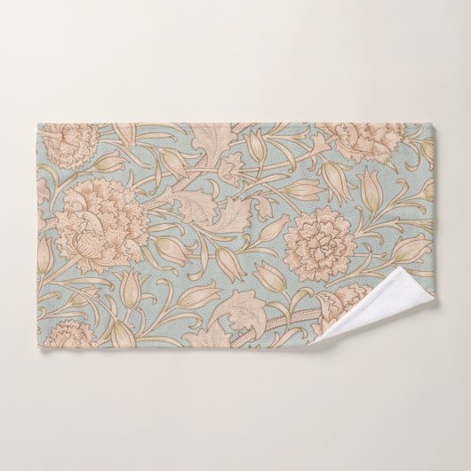William Morris Wild Tulip Bloemen Ontwerp Handdoek (Handdoek)