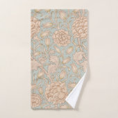 William Morris Wild Tulip Bloemen Ontwerp Handdoek (Handdoek)