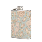 William Morris Wild Tulip Bloemen Ontwerp Heupfles (Links)