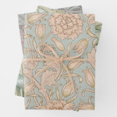 William Morris Wild Tulip Bloemen Ontwerp Inpakpapier Vel (In situ)