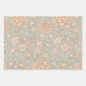 William Morris Wild Tulip Bloemen Ontwerp Inpakpapier Vel (Voorkant)