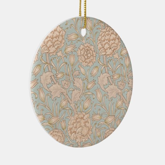 William Morris Wild Tulip Bloemen Ontwerp Keramisch Ornament (Rechts)