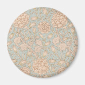 William Morris Wild Tulip Bloemen Ontwerp Magneet (Voorkant)