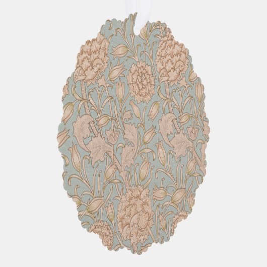 William Morris Wild Tulip Bloemen Ontwerp Ornament Kaart (Rechts)