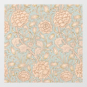 William Morris Wild Tulip Bloemen Ontwerp Raamsticker (Vel)