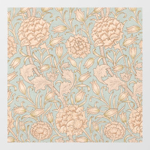 William Morris Wild Tulip Bloemen Ontwerp Raamsticker