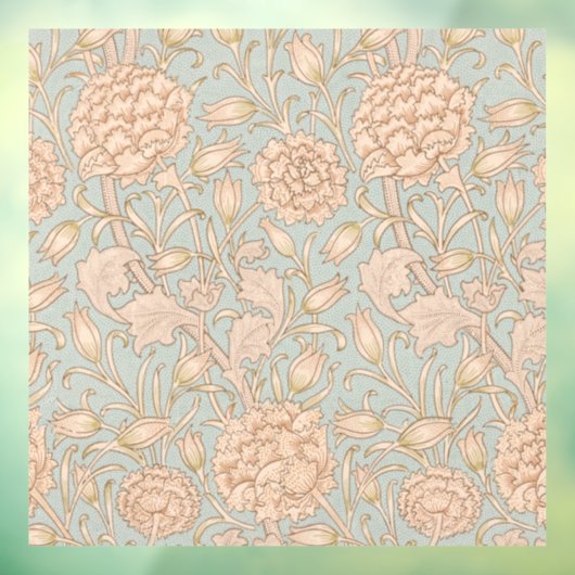 William Morris Wild Tulip Bloemen Ontwerp Raamsticker (Vel 3)