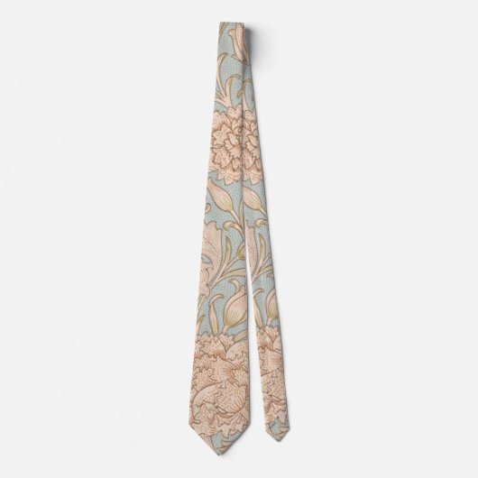 William Morris Wild Tulip Bloemen Ontwerp Stropdas (Voorkant)