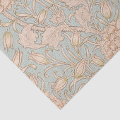 William Morris Wild Tulip Bloemen Ontwerp Tissuepapier (Detail)