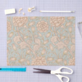 William Morris Wild Tulip Bloemen Ontwerp Tissuepapier (Craft)